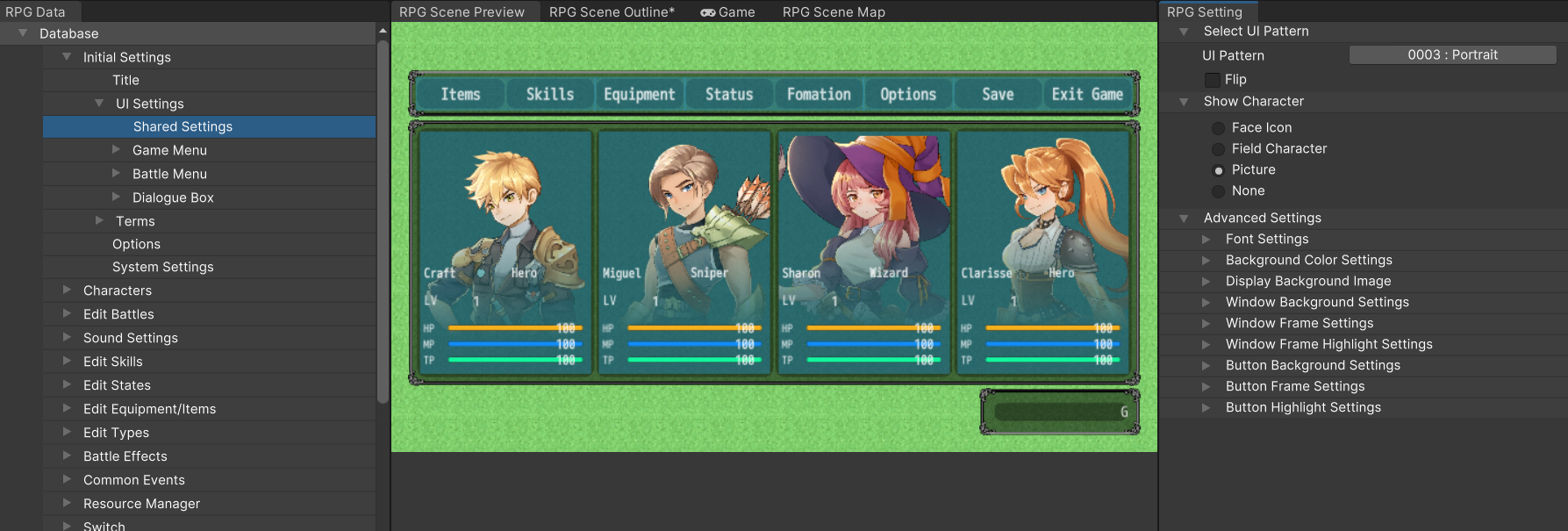 RPG Maker MV - doesn't show full screen