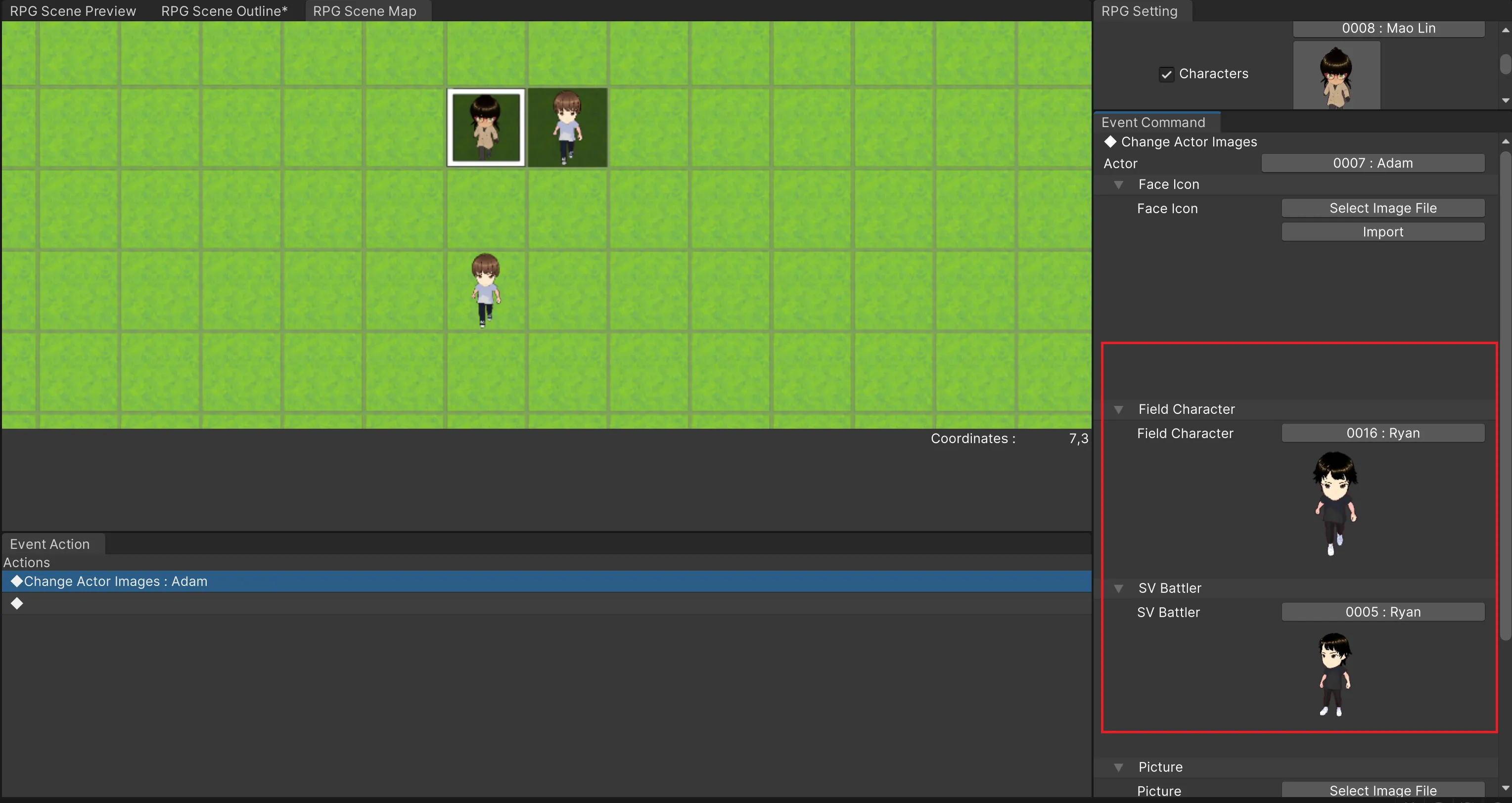 Change Actor Image Event does not work | 旧コミュニティフォーラムアーカイブ | RPG MAKER ...